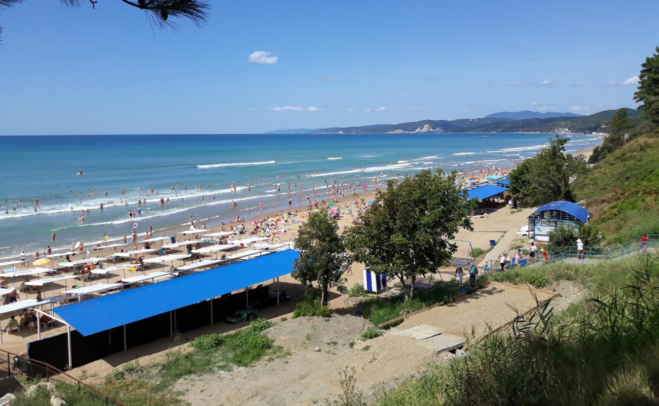 Фото Orlyonok beach с светлый песок поверхностью