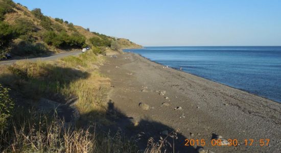 Morskoe wild beach