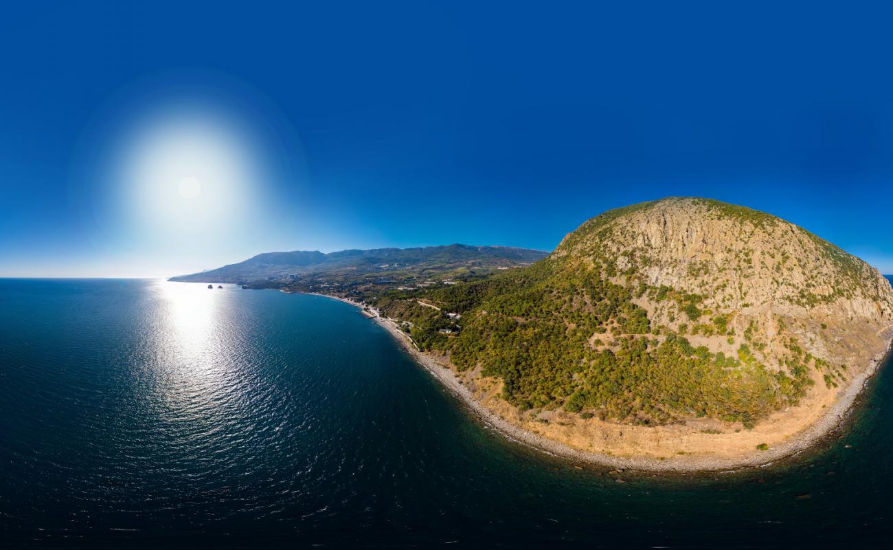 Фото Wild beach с камни поверхностью