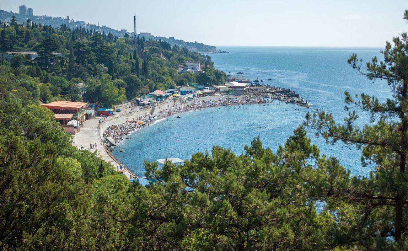 Фото Simeiz beach с серая галька поверхностью