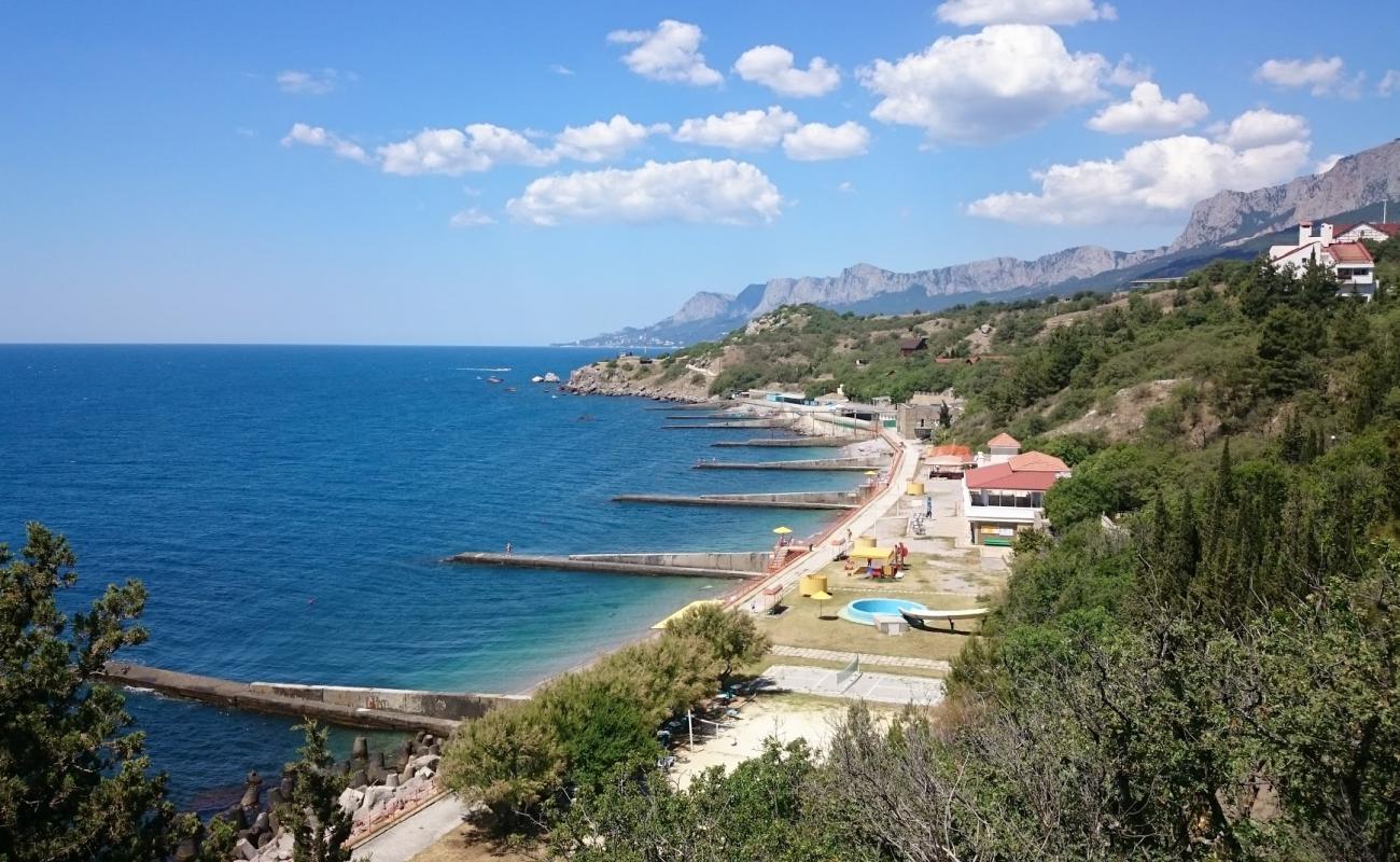 Фото Ponizovka beach с серая галька поверхностью