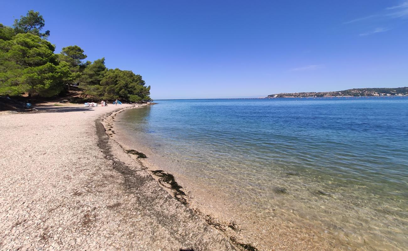 Фото Kanegra beach с светлая галька поверхностью