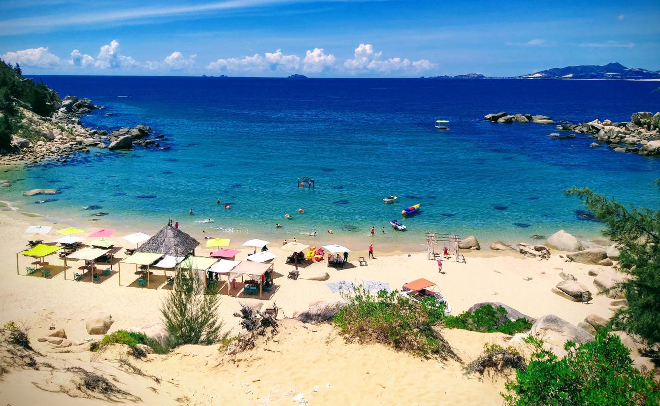 Фото Trung Luong Mini Beach с светлый песок поверхностью