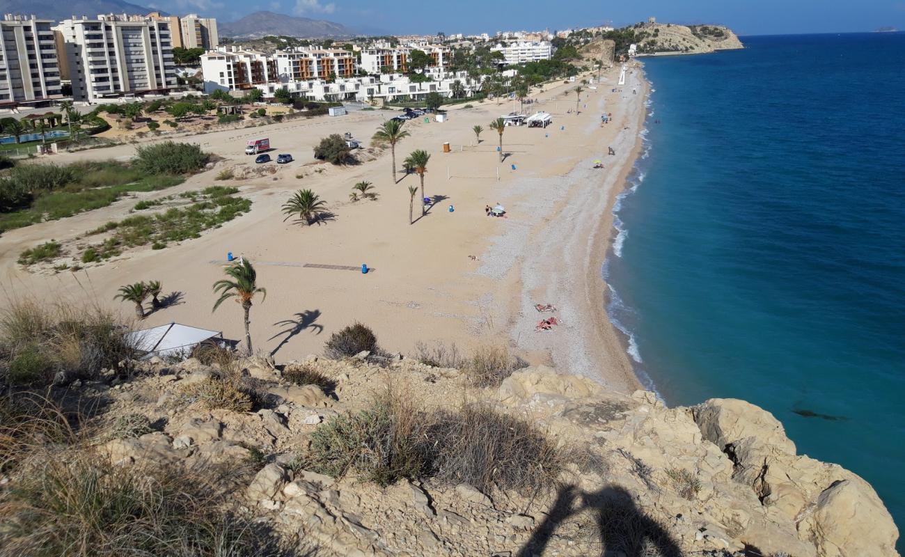 Фото Playa el Paraiso с белая чистая галька поверхностью