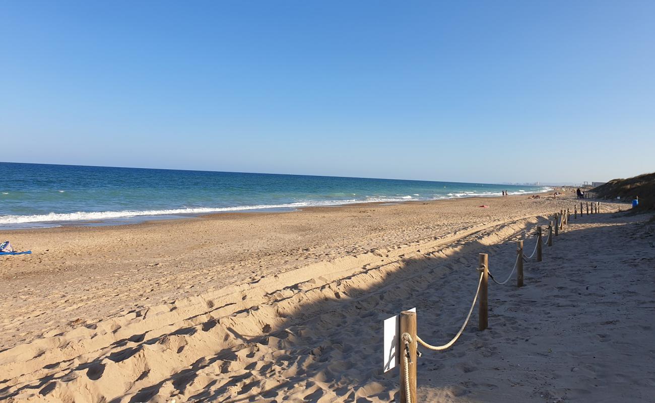 Фото Platja del Saler с светлый песок поверхностью