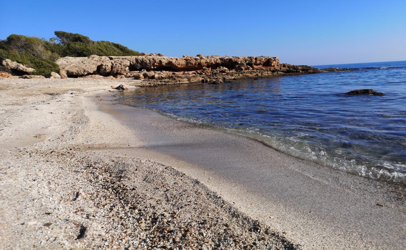 Фото Platja d'Irta с песок с галькой поверхностью