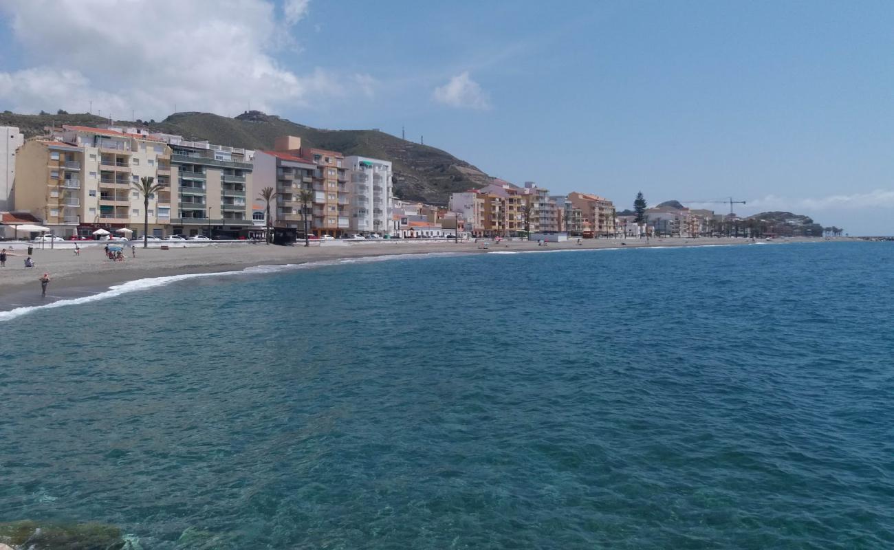 Фото Playa de Torrenueva Costa с серый ракушечник поверхностью