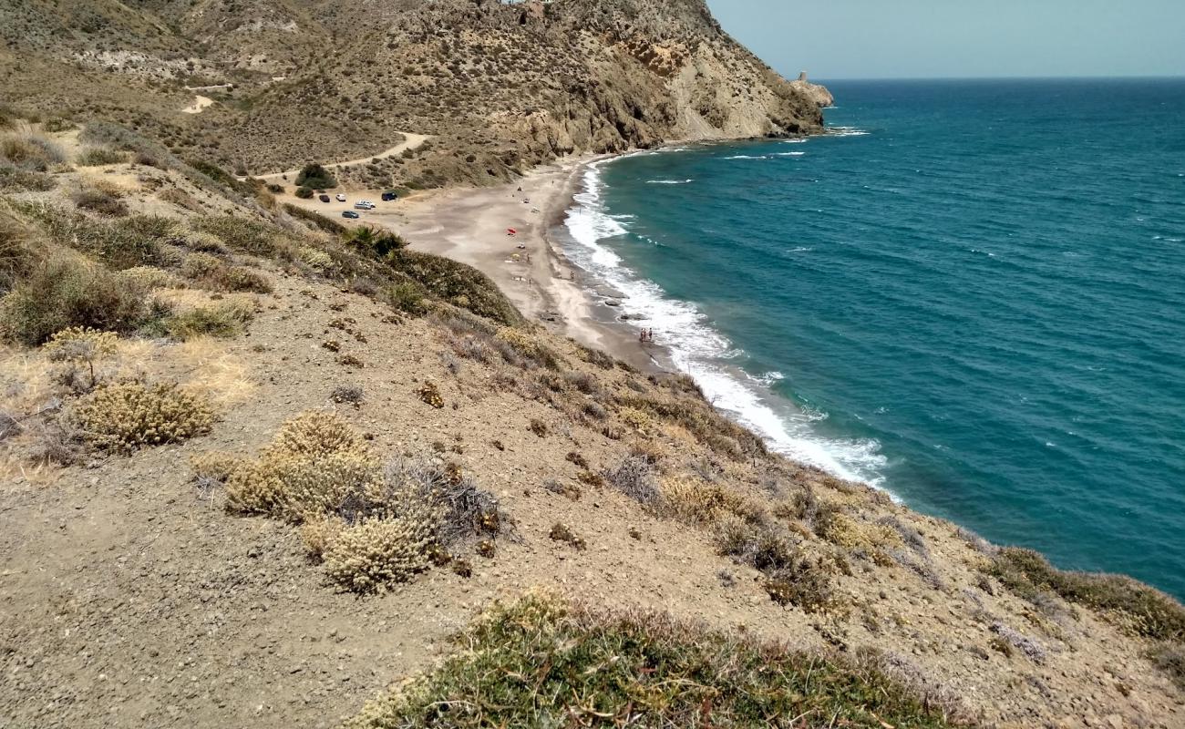 Фото Bordenares beach с темный песок поверхностью