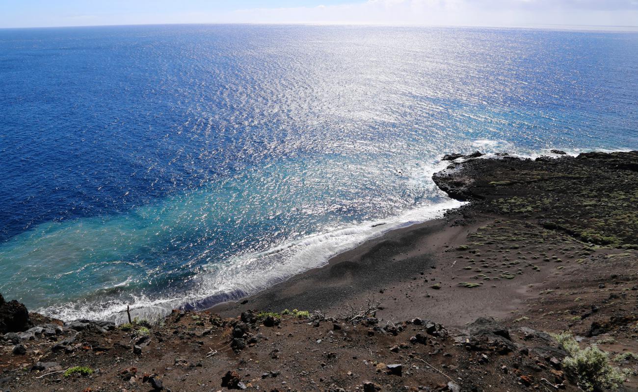 Фото Playa del Azufre с песок с камнями поверхностью