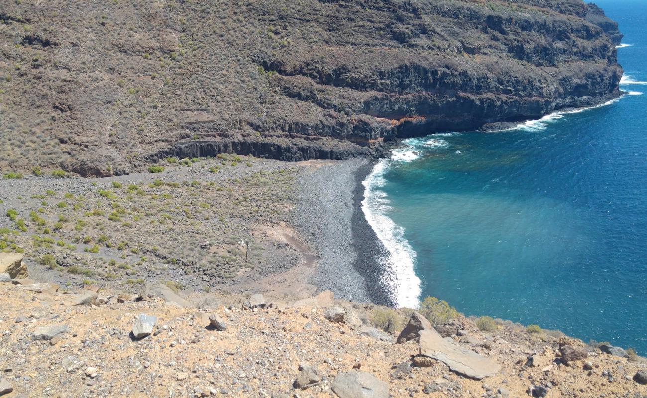 Фото Playa de la Negra с серая галька поверхностью