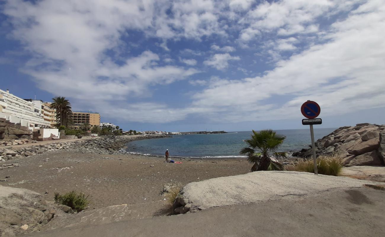 Фото Playa La Carrera с песок с галькой поверхностью