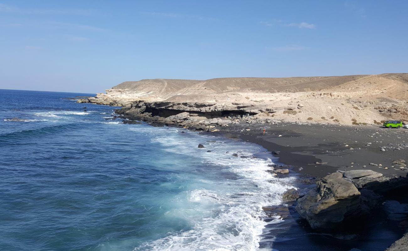 Фото Playa Negras с песок с камнями поверхностью