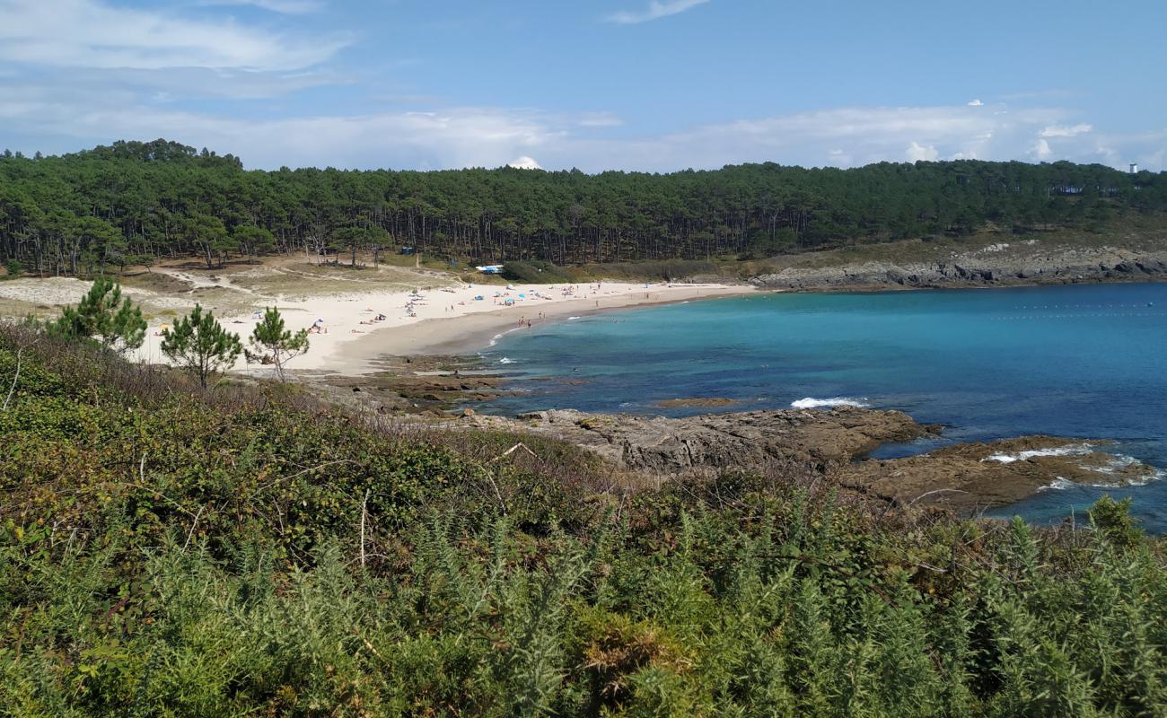 Фото Playa Milide с золотистый песок поверхностью