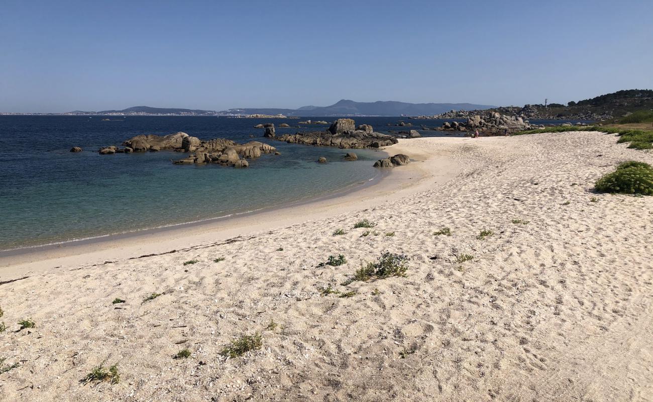 Фото Aguieira beach с белый песок поверхностью