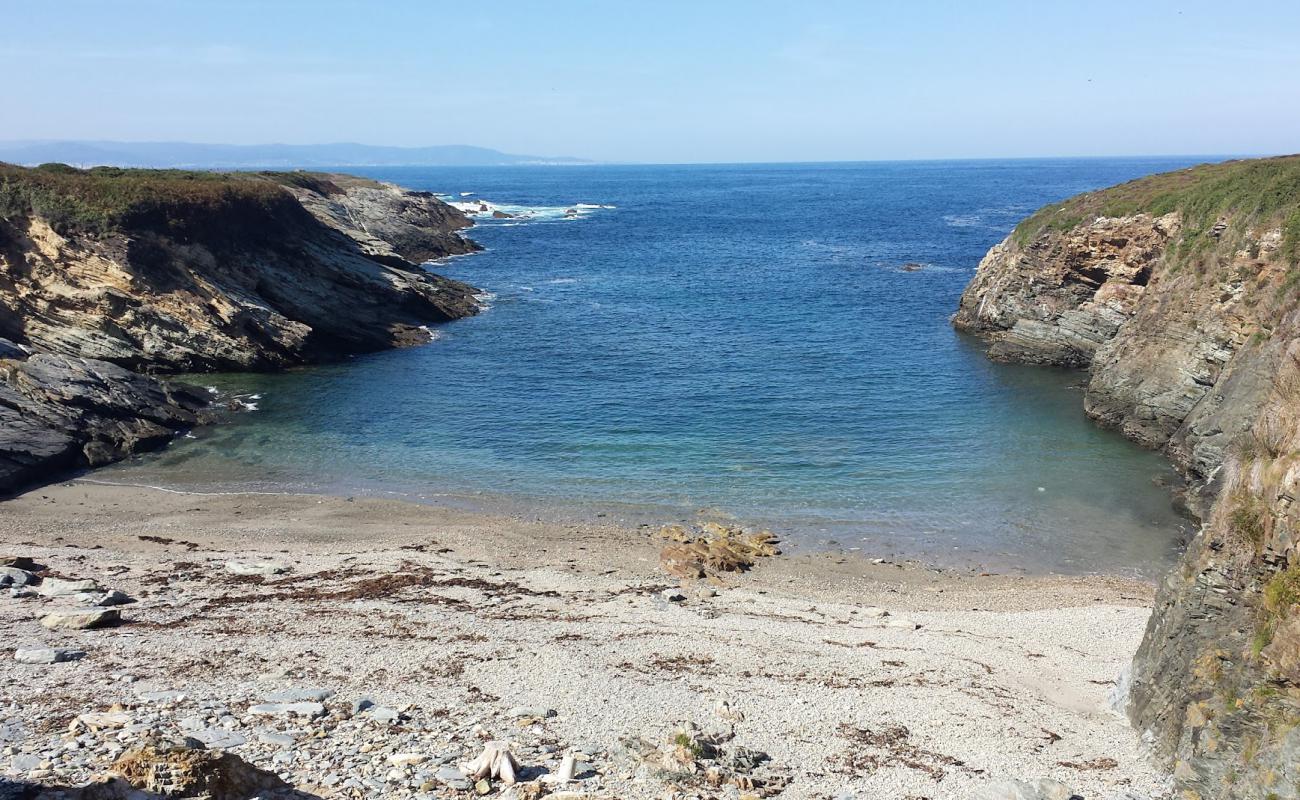 Фото Praia de Gabieira с светлый песок поверхностью