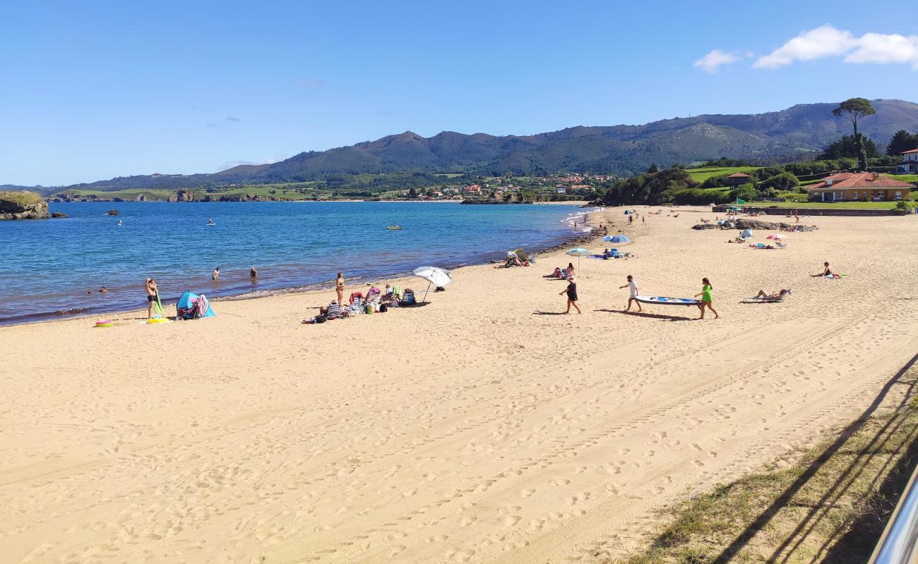 Фото Playa de la Isla с светлый песок поверхностью