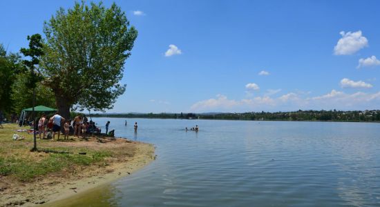 Zona de bano del embalse de Cazalegas