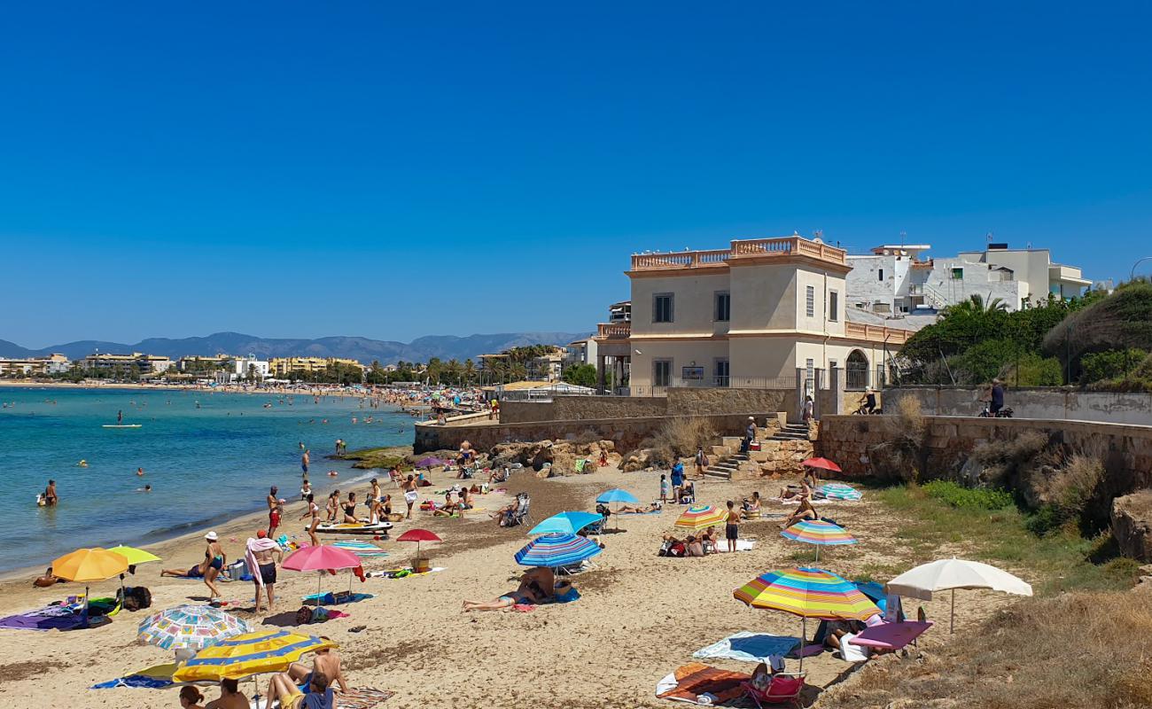 Фото Platja el Penyo с светлый песок поверхностью