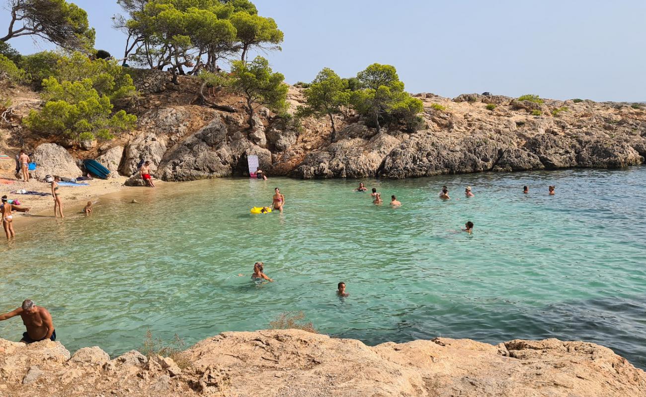 Фото Cala Punta Negra с светлая галька поверхностью