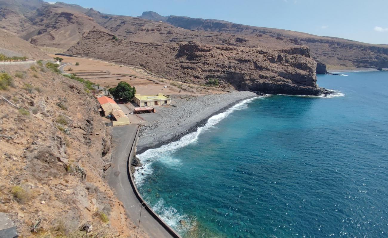 Фото Playa de Tapachuga с серая галька поверхностью