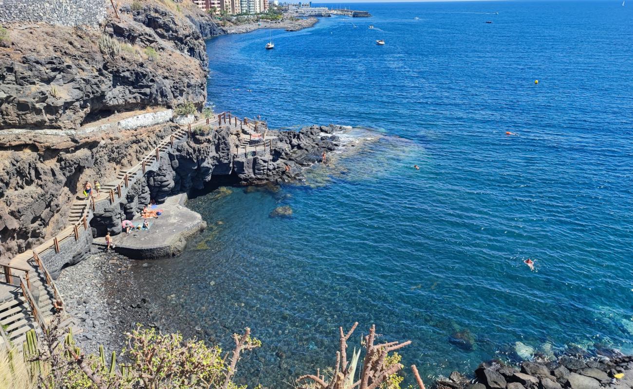 Фото Playa Tabaiba с серая галька поверхностью