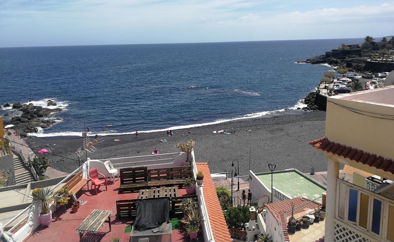 Фото Playa de Cho Vito с серая галька поверхностью