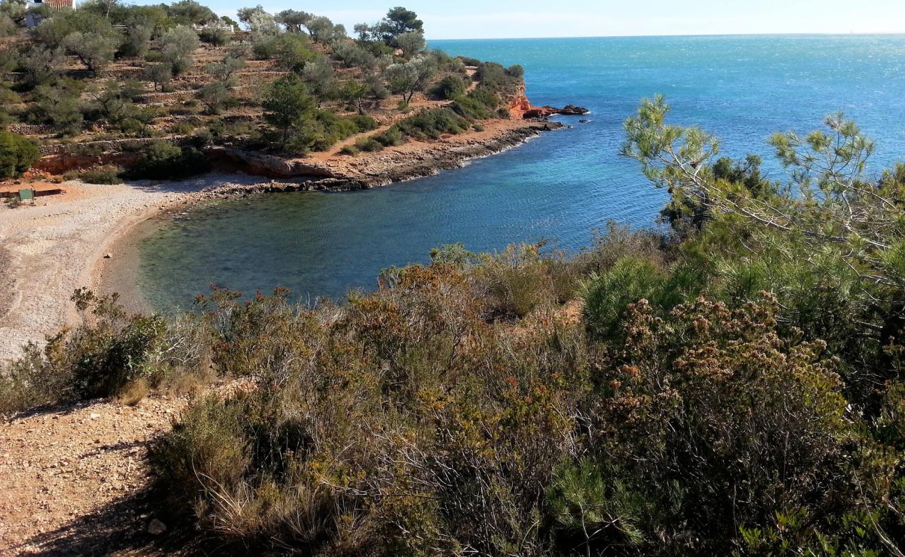 Фото Platja Cala Maria с песок с галькой поверхностью