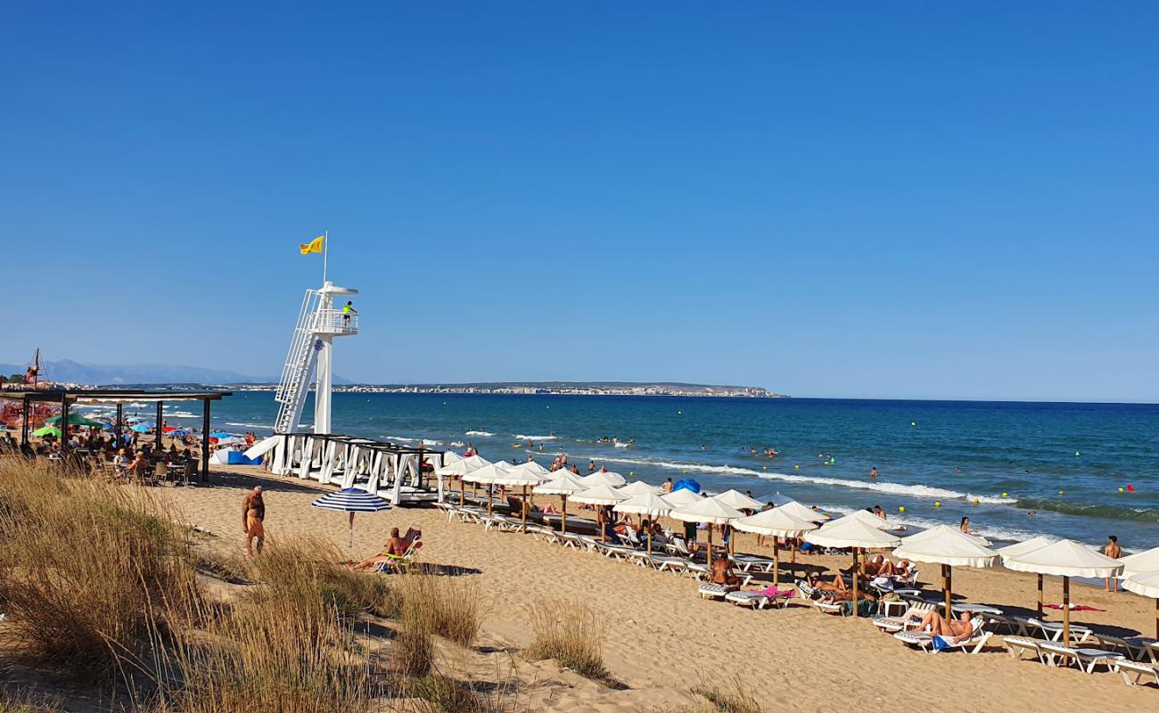 Фото Playa de la Marina с светлый песок поверхностью