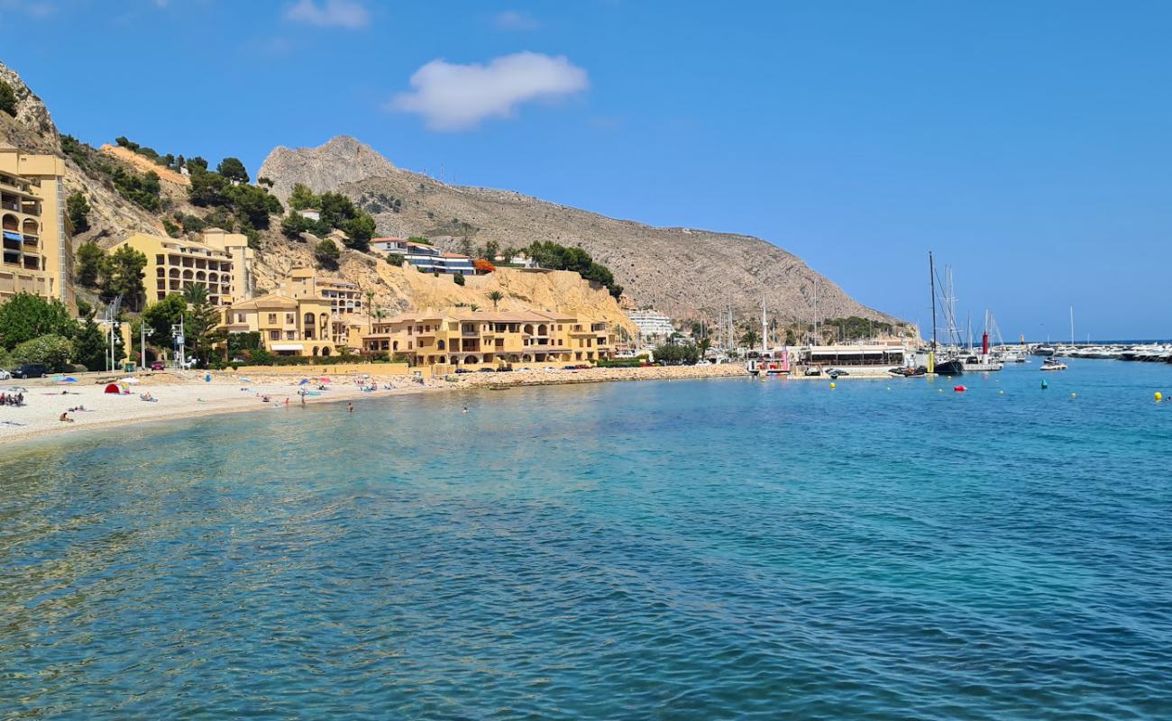 Фото Playa Mascarat. Altea с светлая галька поверхностью