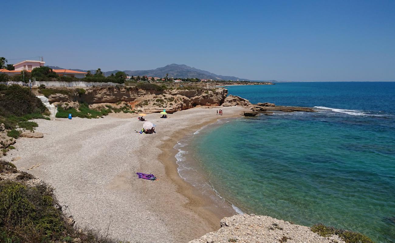 Фото Cala de La Foradada с светлая галька поверхностью