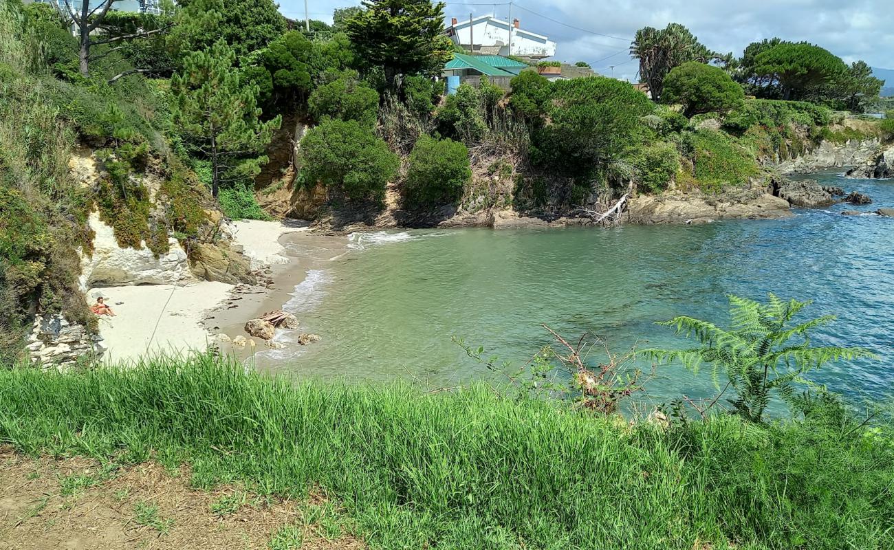 Фото Playa de Arribas Blancas с светлый песок поверхностью