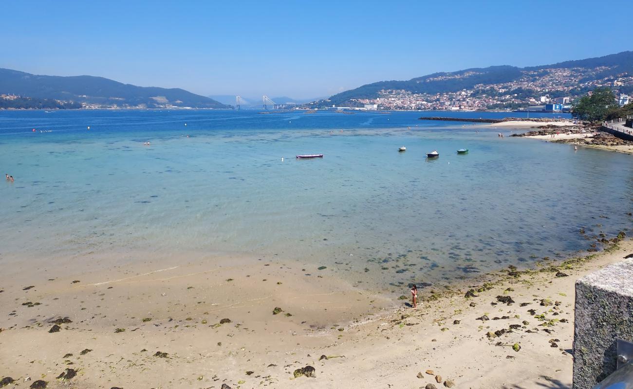 Фото Praia da Punta с светлый песок поверхностью