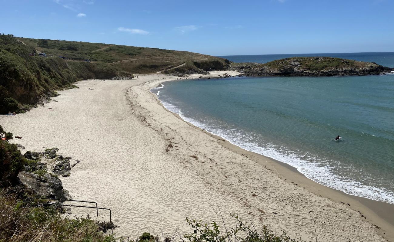 Фото Praia de Lires с светлый песок поверхностью