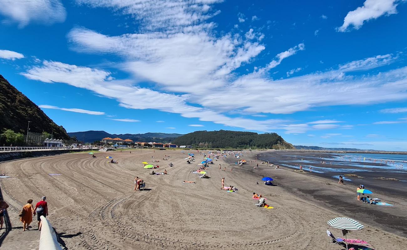 Фото Playa de los Quebrantos с серый песок поверхностью