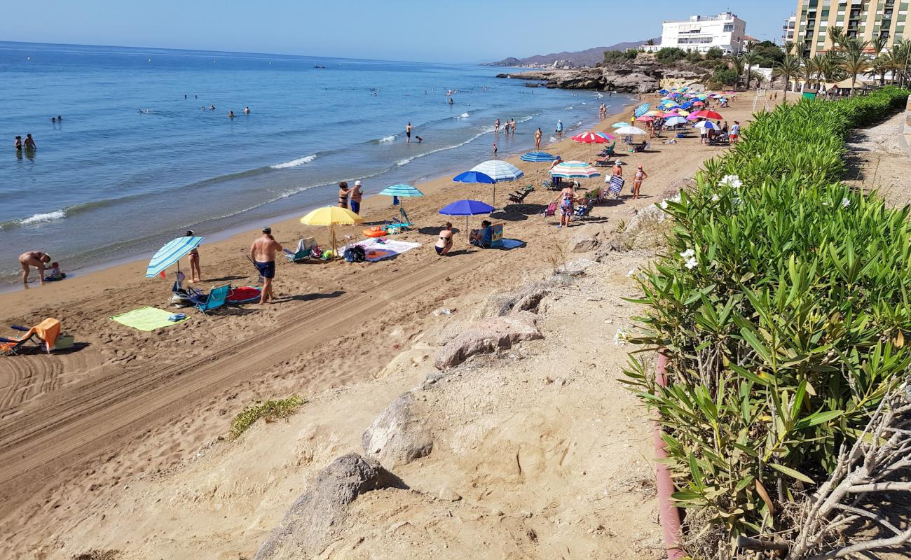 Фото Playa Calypso с светлый песок поверхностью