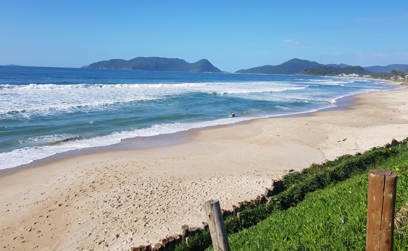 Фото Praia do Morro das Pedras II с золотистый песок поверхностью