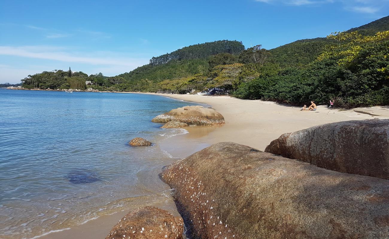 Фото Praia de Costeira с светлый песок поверхностью