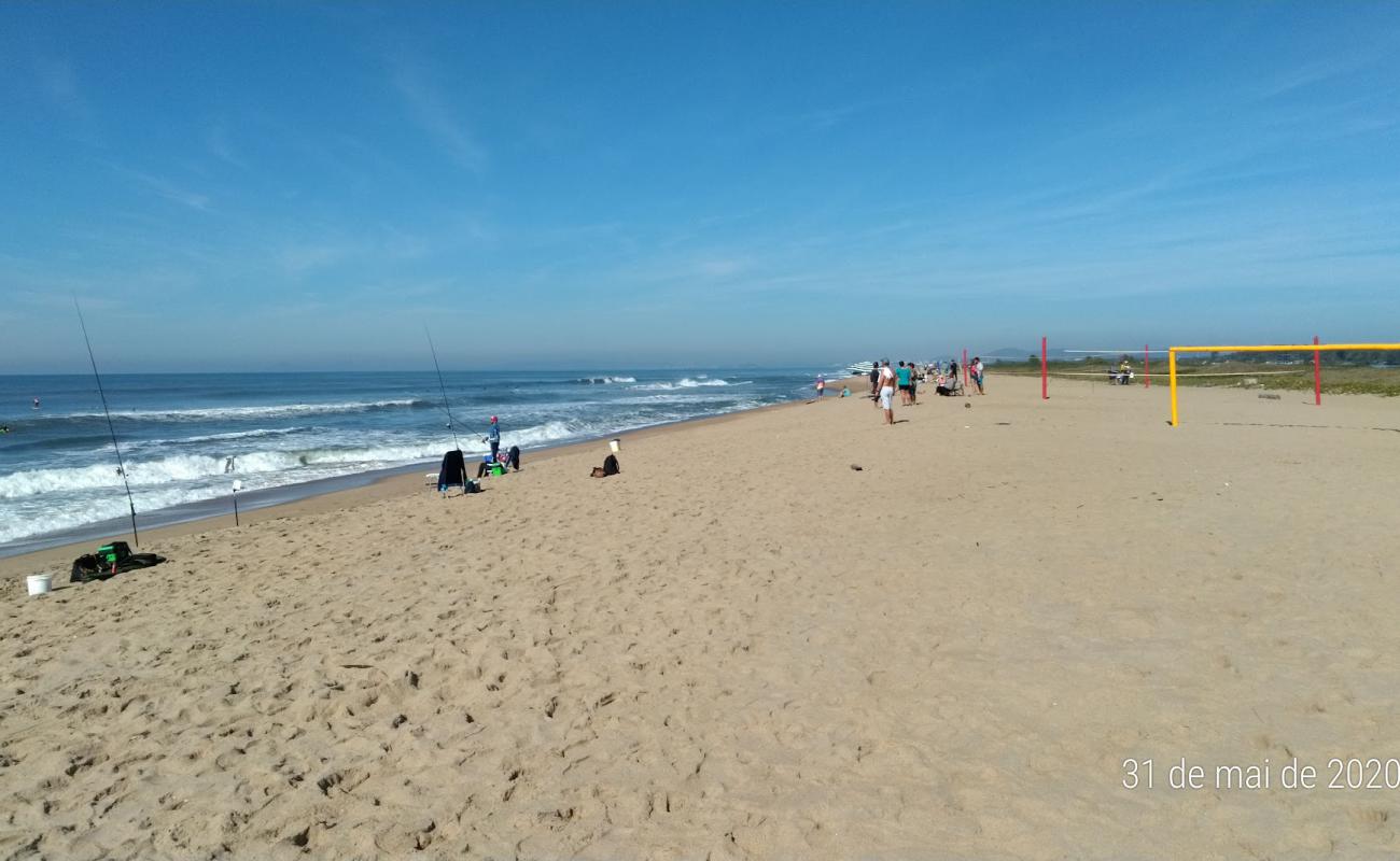 Фото Barra do Itapocu Beach с светлый песок поверхностью