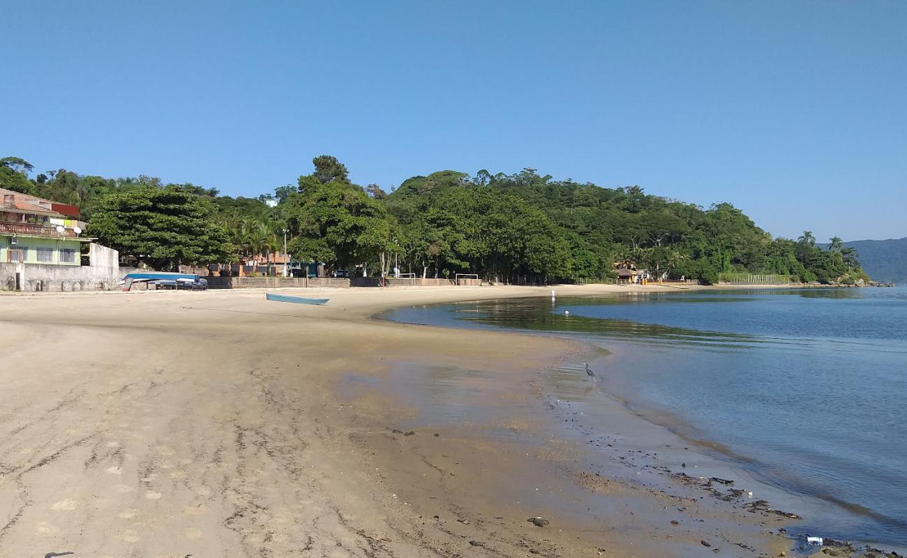 Фото Praia dos Ingleses с светлый песок поверхностью