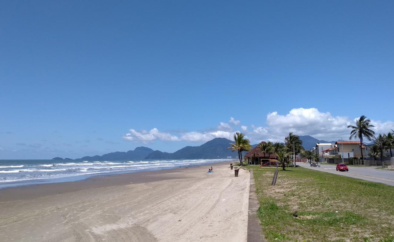 Фото Balnearia Belmira Novaes Beach с золотистый песок поверхностью