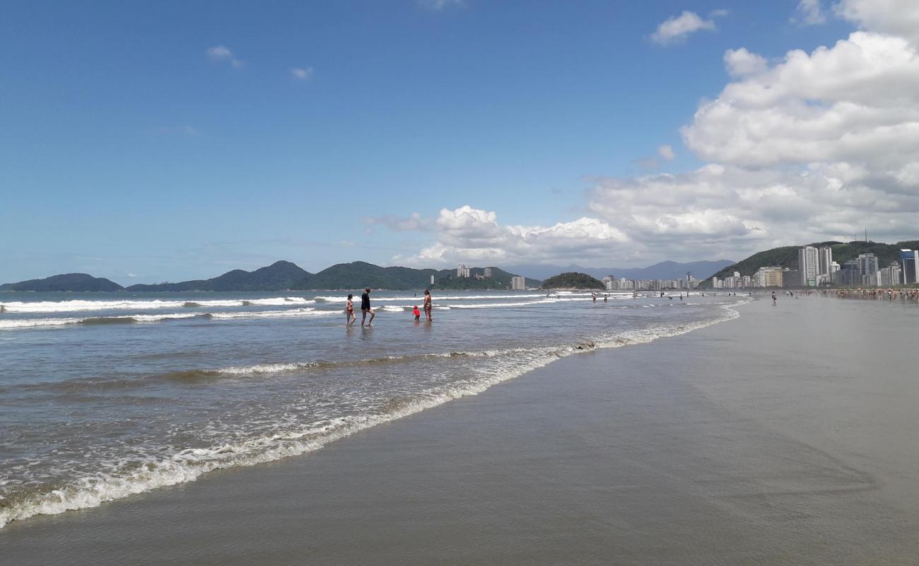 Фото Praia do Boqueirao с золотистый песок поверхностью