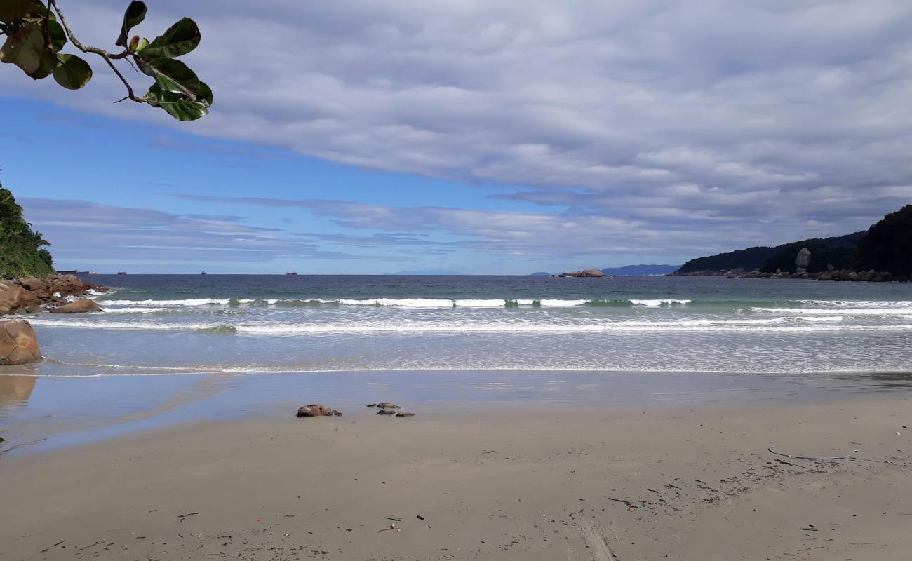 Фото Praia do Monduba с светлый песок поверхностью