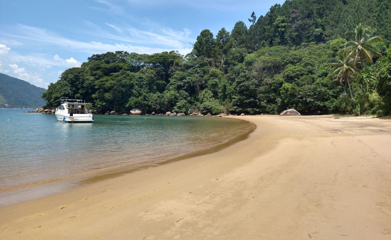 Фото Praia da Ribeira с светлый песок поверхностью