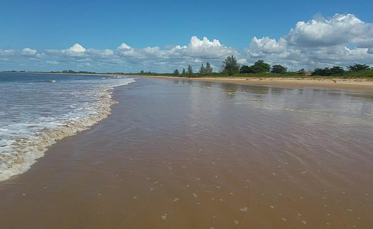 Фото Praia de Tatagiba с светлый песок поверхностью