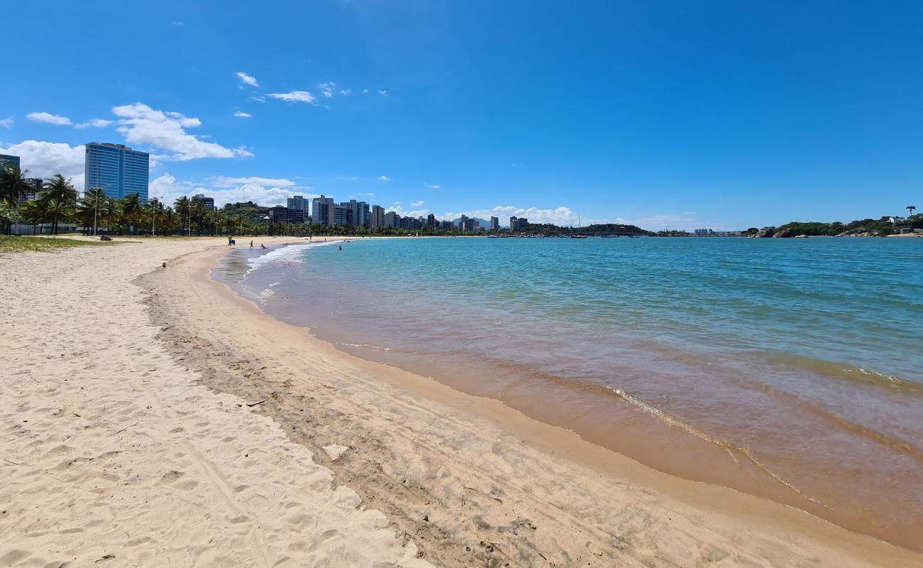 Фото Praia da Guarderia с светлый песок поверхностью