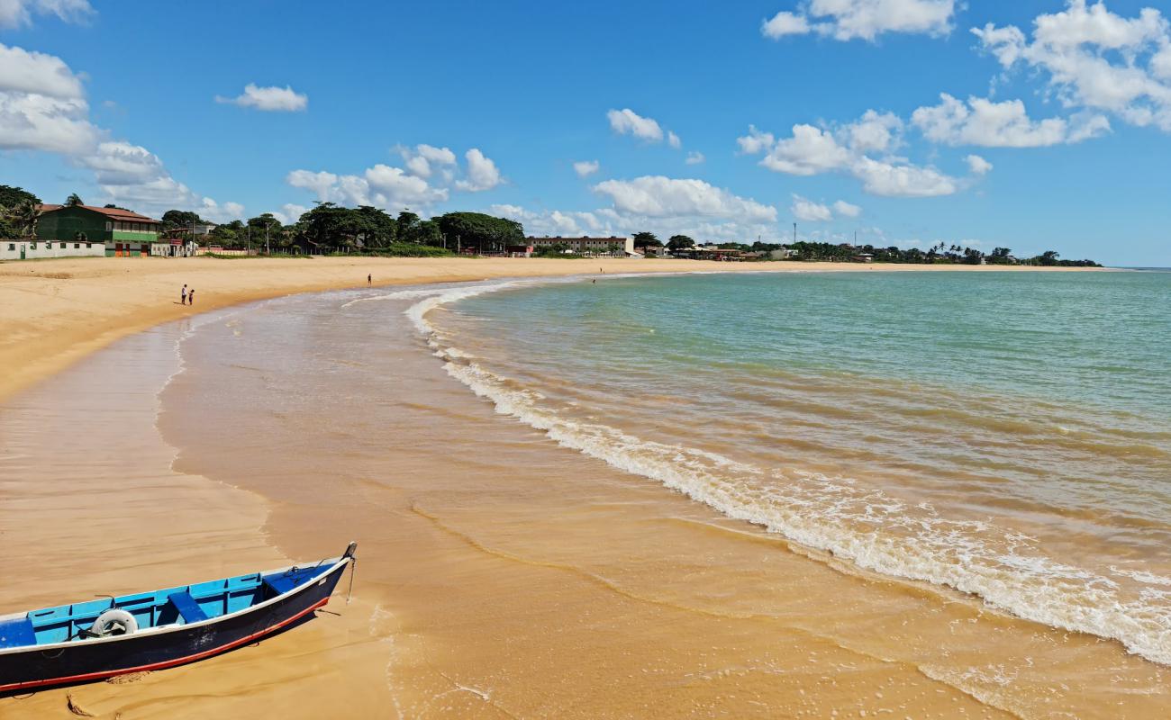 Фото Praia de Carapebus с светлый песок поверхностью