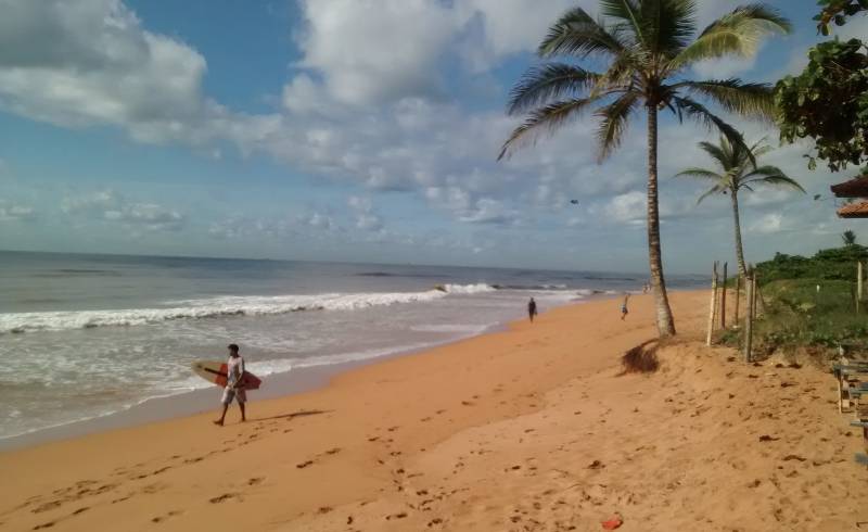 Фото Praia De Capuba с светлый песок поверхностью