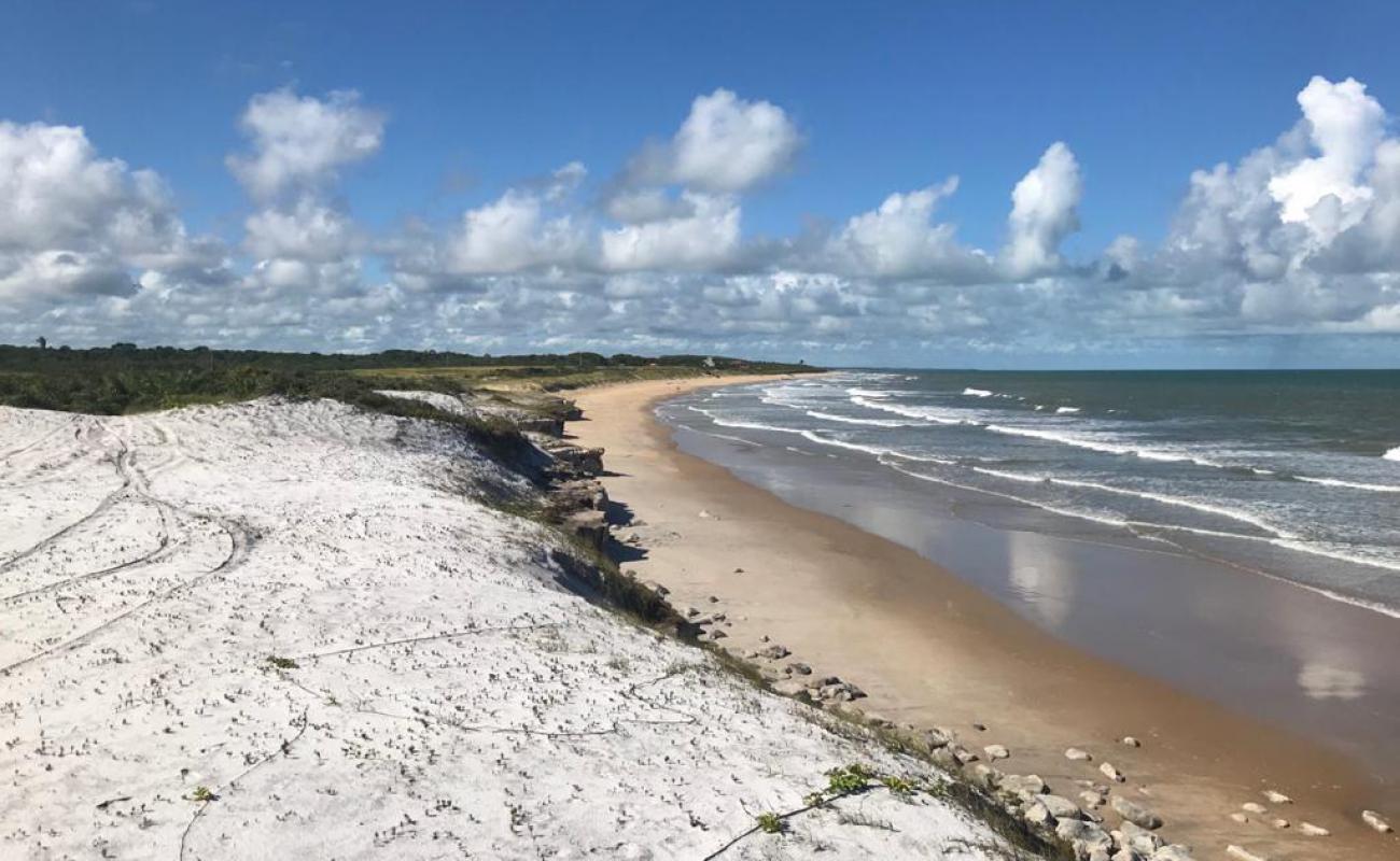 Фото Praia dos Lencois с светлый песок поверхностью