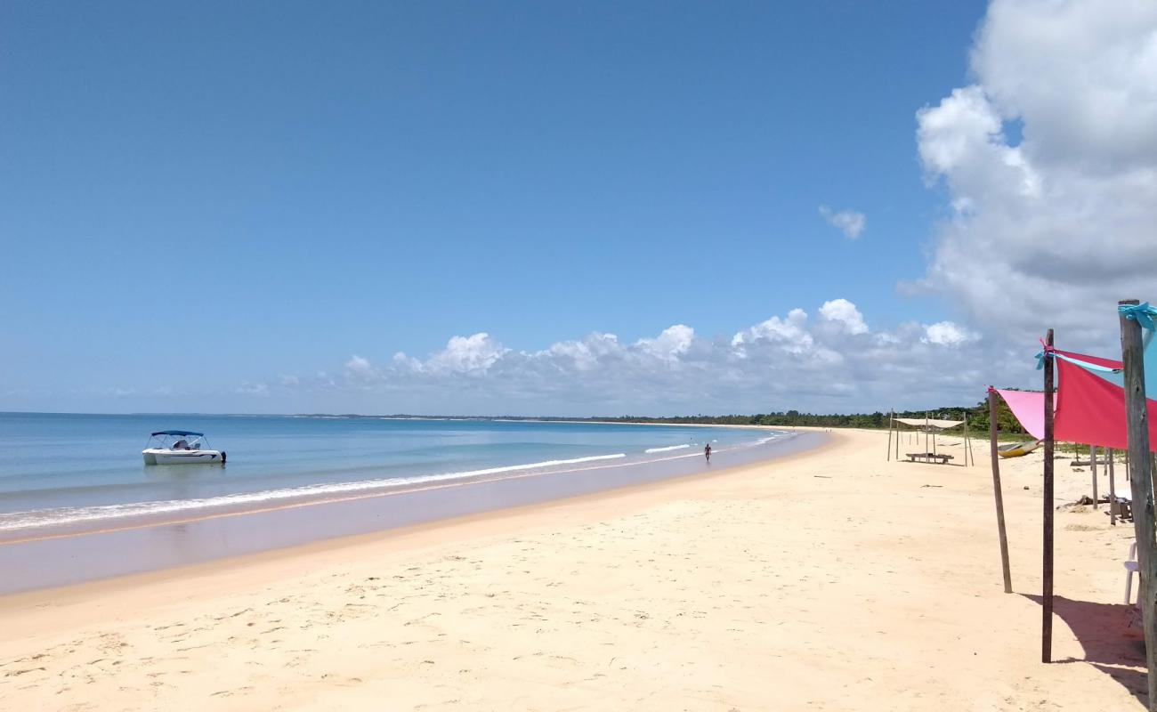 Фото Ponta do Corumbau с золотистый песок поверхностью