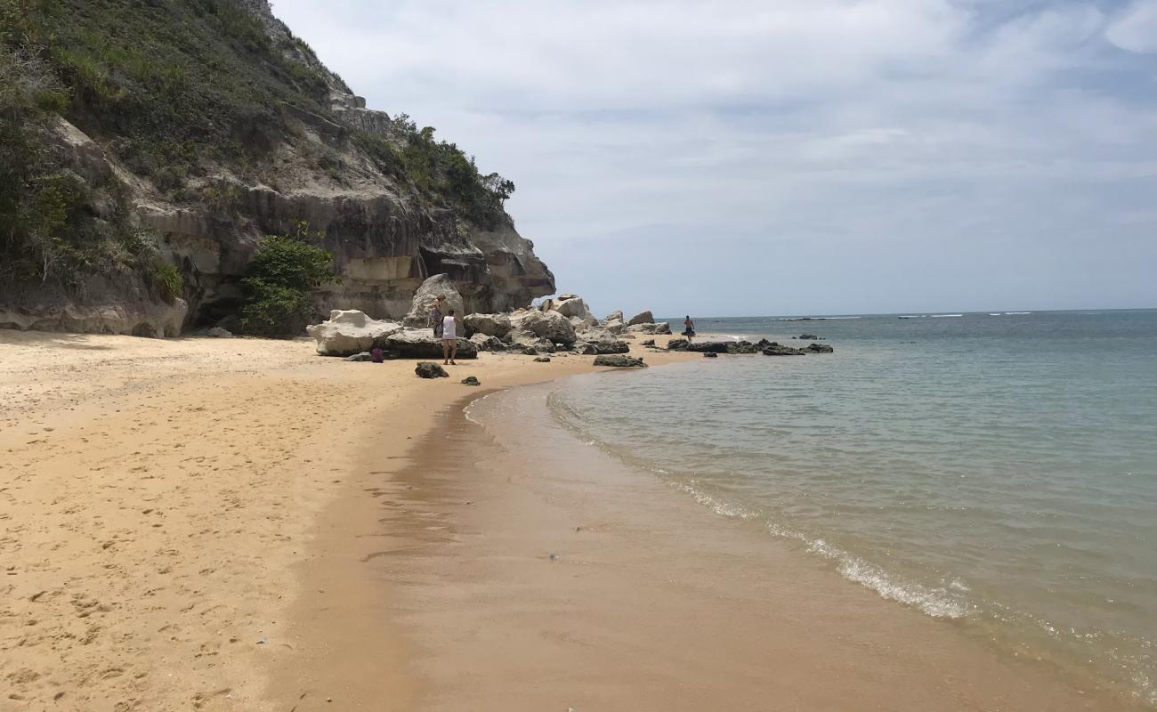 Фото Praia de Curuipe с светлый песок поверхностью